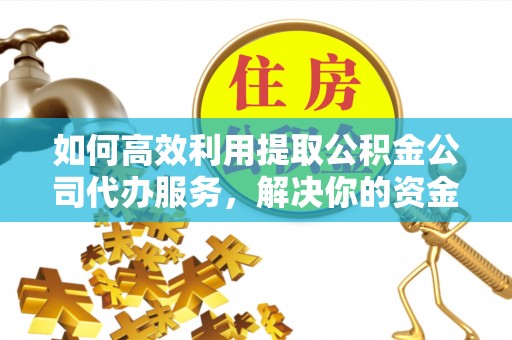望安如何高效利用提取公积金公司代办服务，解决你的资金难题