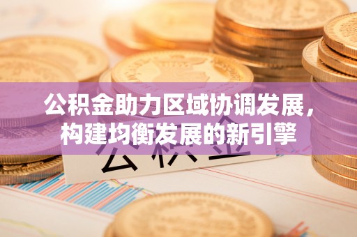 望安公积金助力区域协调发展，构建均衡发展的新引擎